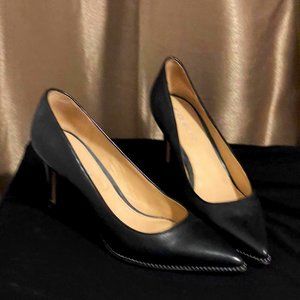 COACH Waverly Beadchain Leather Pumps size 10